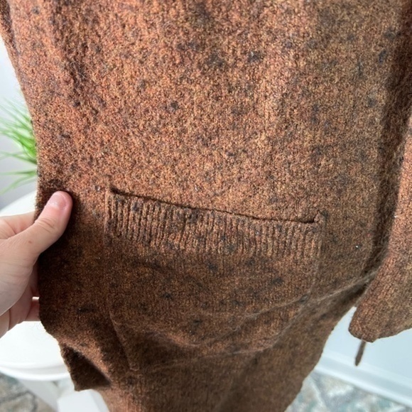 Madewell Womens Brown Kent Cardigan Cozy Yarn Long Cardigan Size XXS - Picture 5 of 10